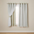 TOWN & COUNTRY LUXE Talia Double Layer Indoor Curtains, Sheer and Room by TOWN+%26+COUNTRY+LUXE