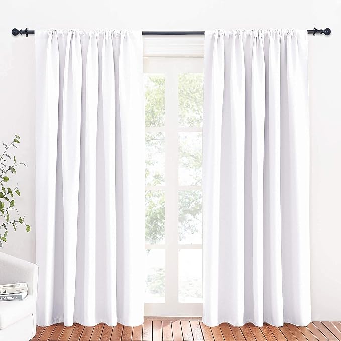 RYB HOME Large Curtains for Bedroom Living Room Dining Room 84 inches Long | by RYBHOME