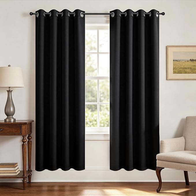 Joydeco Christmas Blackout Curtains by JOYDECO