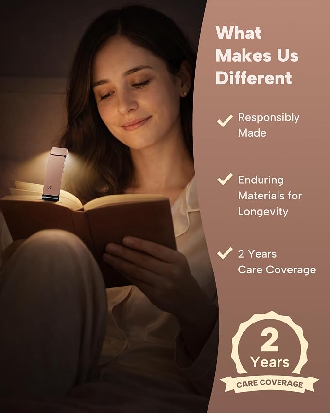 86lux Book Light, Rechargeable Clip-On LED Reading Light - Image 7