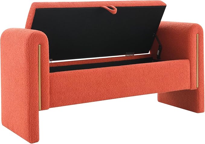 Modern Teddy Fabric Bed End Bench - Image 7