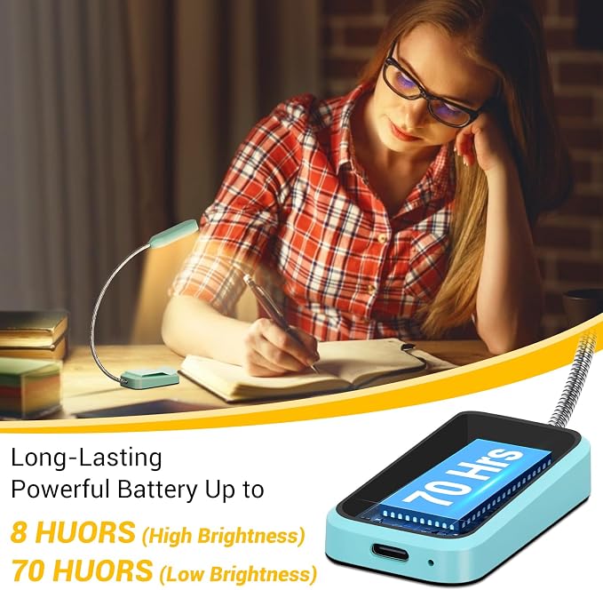 2 Pack Rechargeable Book Lights - Image 5