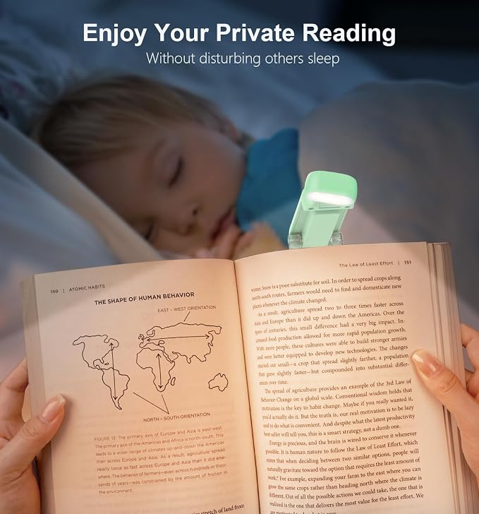 Gritin Reading Light, Rechargeable Book Light - Image 8
