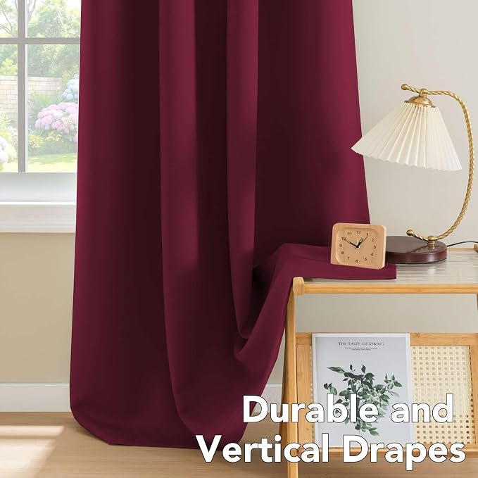 H.VERSAILTEX Christmas Blackout Curtains Blackout Thermal Insulated Curtains - Image 8