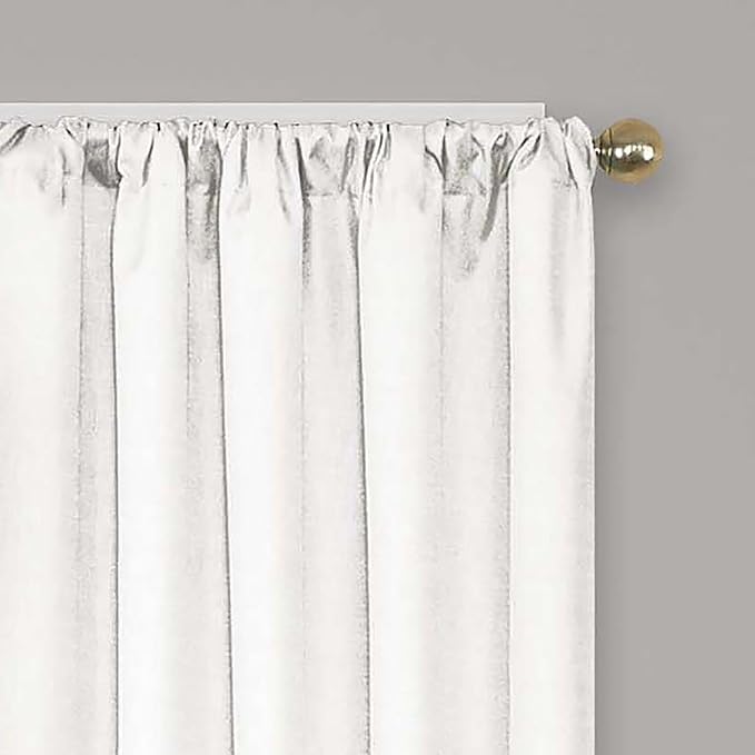 ECLIPSE Kendall Modern Blackout Thermal Rod Pocket Window Curtain - Image 3