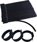 6 Inches 100 PCS Black Reusable Cable Ties, Cable Organizer, Cord Wrap and Hook by Unknown
