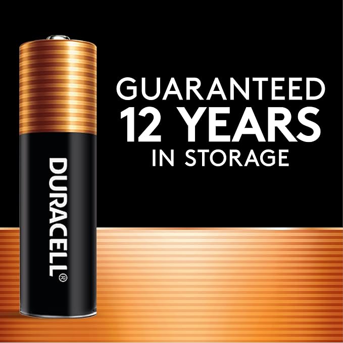 Duracell Coppertop AA Batteries with Power Boost Ingredients, 16 Count (Pack of 1) Long-lasting Alkaline Double AA Battery for Household and Office Devices