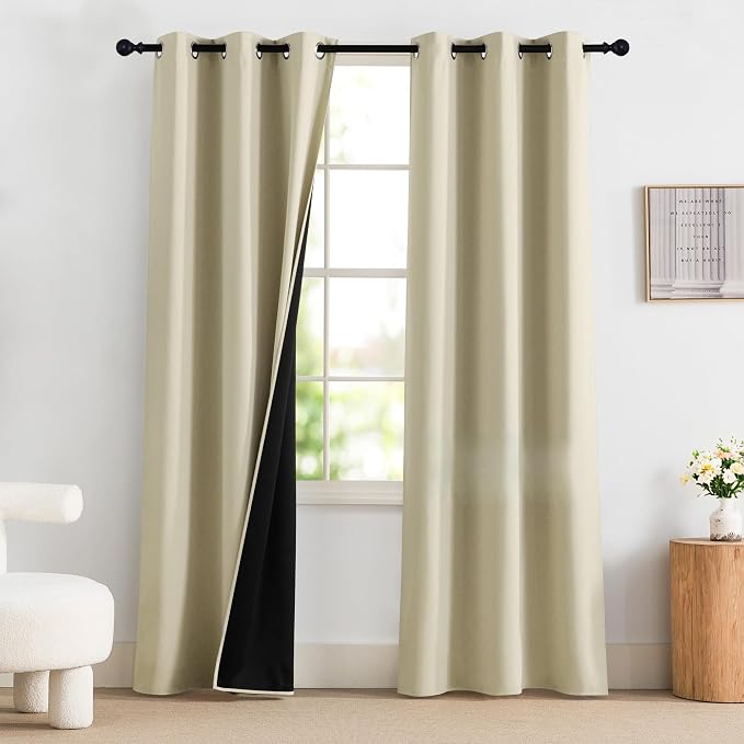 NICETOWN 100% Blackout Curtains by NICETOWN