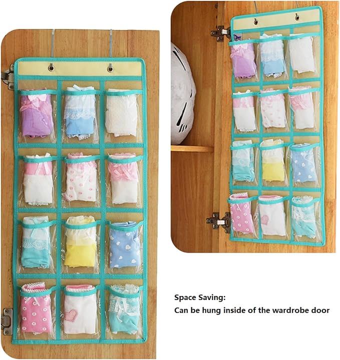 Classroom Pocket Chart For Cell Phones Calculators Over The Door Hanging Closet - Image 4