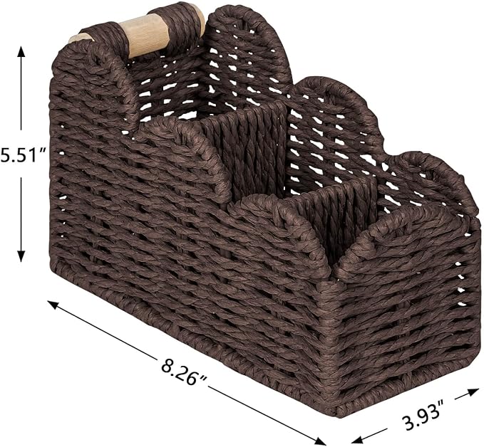 CubesLand Bedside Table Desk Organizer Caddy, Remote Pen&Pencil Holder Cup | - Image 2