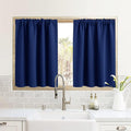 RYB HOME RV Curtains for Camper Windows, Mini Small Blackout Curtain Tiers | by RYBHOME