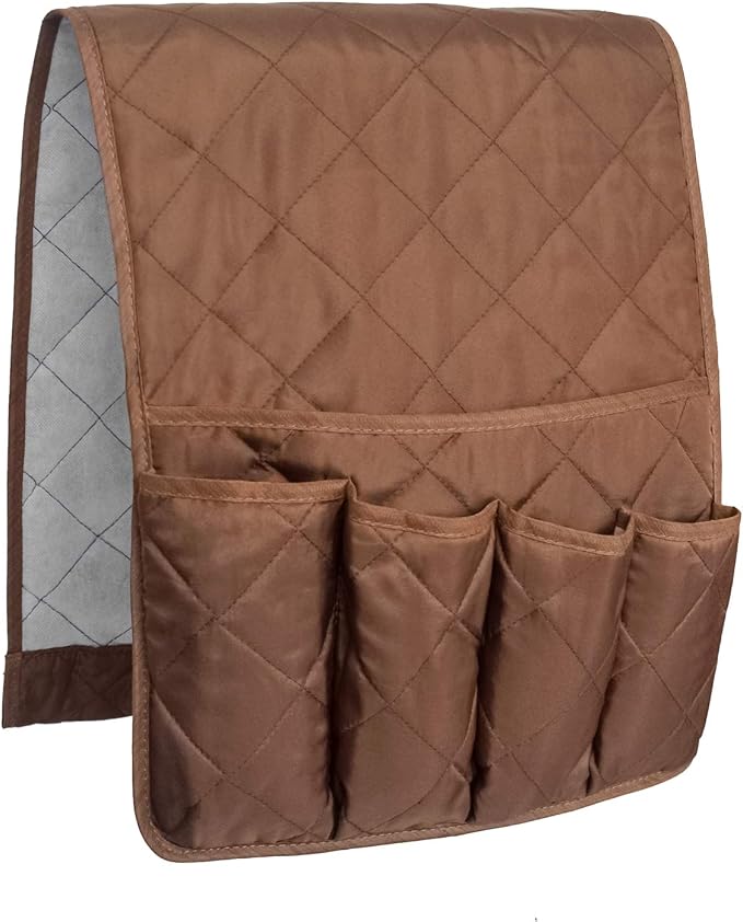 5 Pockets Remote Control Holder, Magazine Rack, Space Saver Organizer, Draped - Image 5
