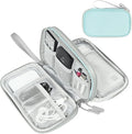 FYY Electronic Organizer, Travel Tech Pouch Bag, Mint Green | Wrist Strap by FYY