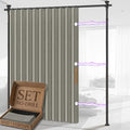 AJAZZ Privacy Curtains for Room Divider by AJAZZ