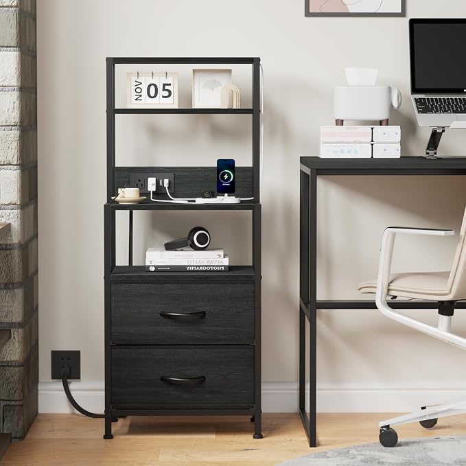 Night Stand, Tall Nightstand - Image 8