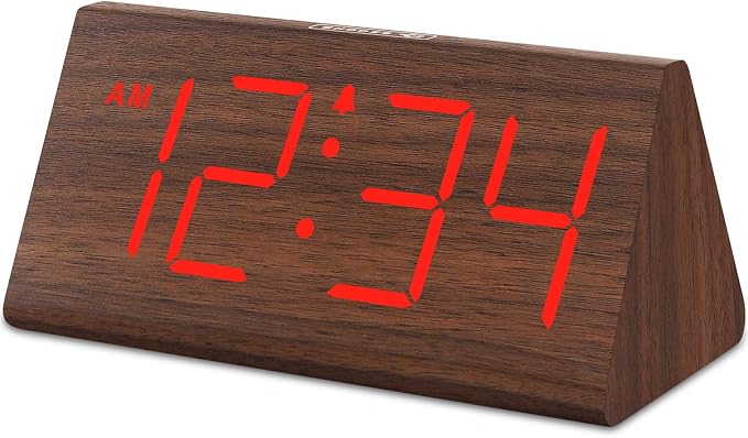 DreamSky Wooden Digital Alarm Clock by DreamSky