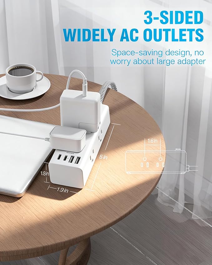 Surge Protector Power Strip - Image 5