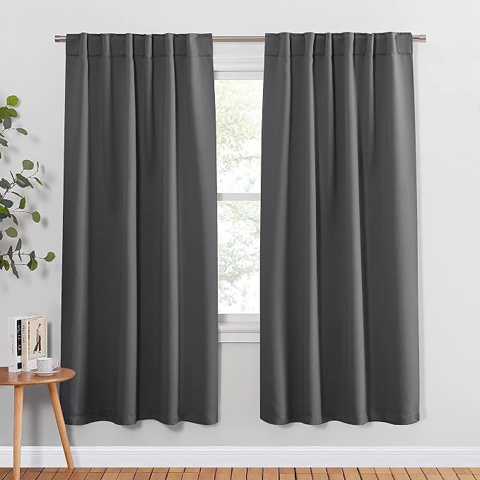 PONY DANCE Blackout Curtains for Bedroom by PONYDANCE