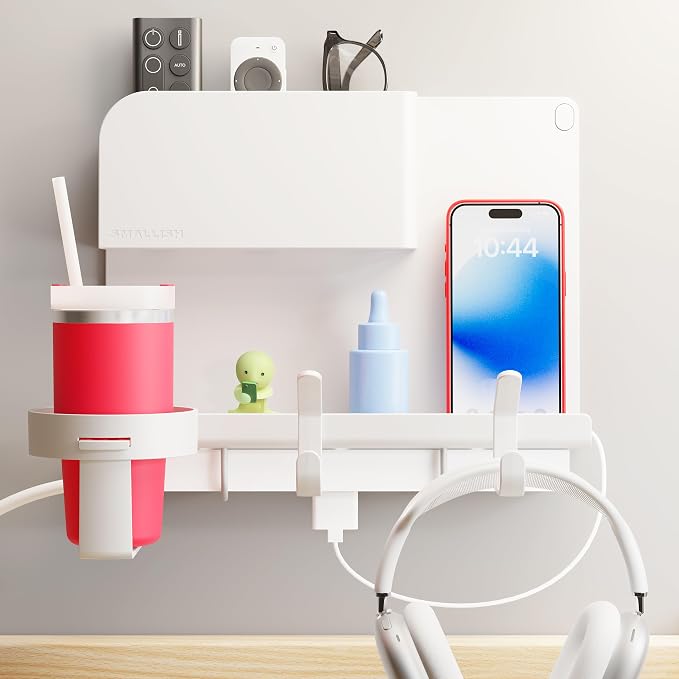 WallShelfie Bedside Wall Organizer & Dorm Decor by Smallish