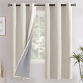 YoungsTex Linen Blackout Curtains 72 Inch Length by YoungsTex