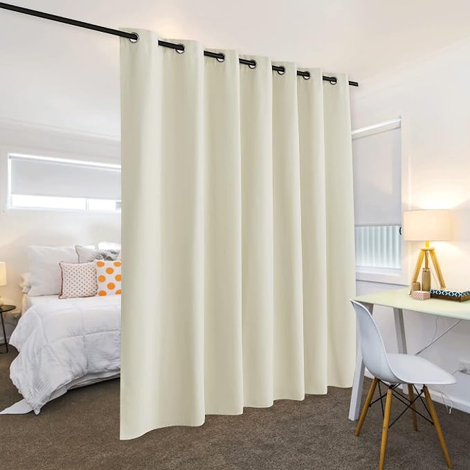 RYB HOME Blackout Divider Curtains - Image 3
