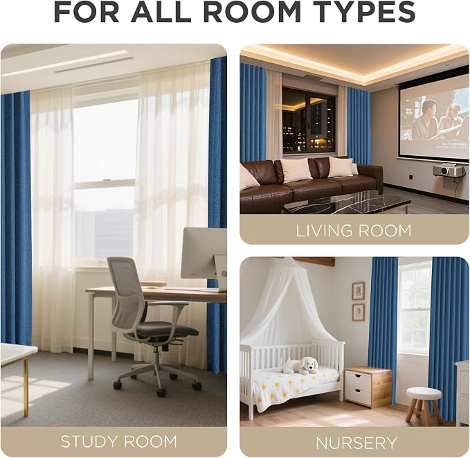 Joydeco Blackout Curtains for Bedroom - Image 8