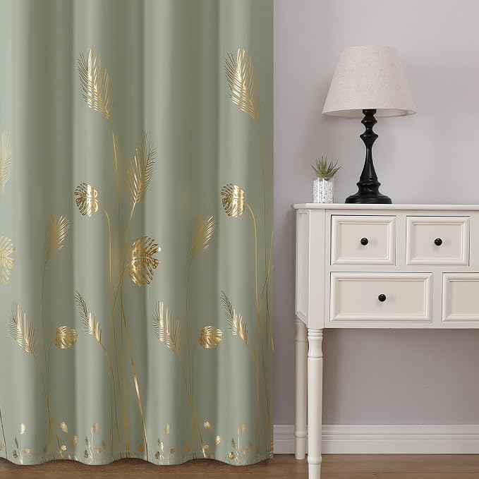 Sage Green Blackout Curtains 102 Inches Long - Image 2