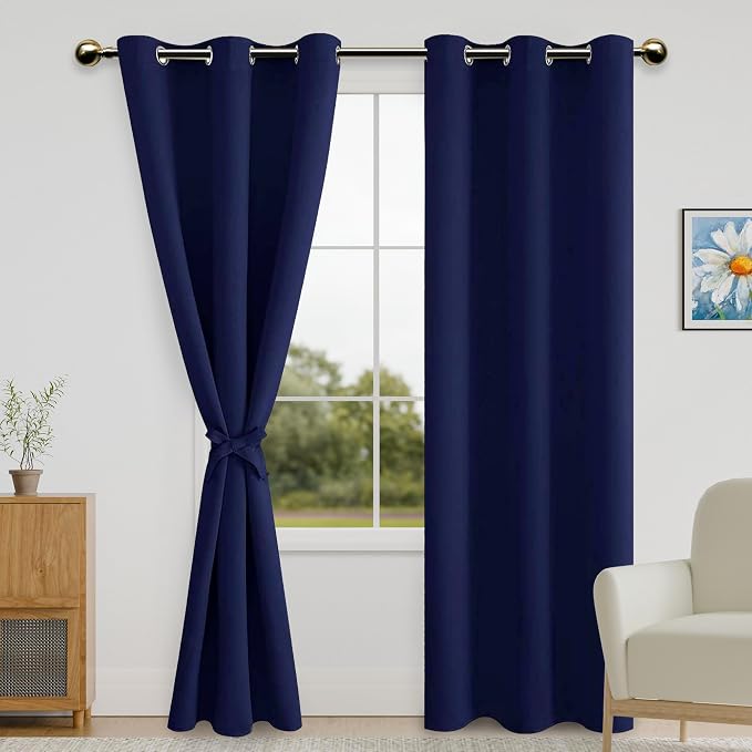 DWCN Blackout Curtains for Bedroom by DWCN