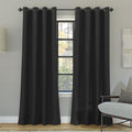 Sun Zero Nordic 2-Pack Theater Grade Noise Reducing Extreme 100% Blackout by SunZero%E2%84%A2