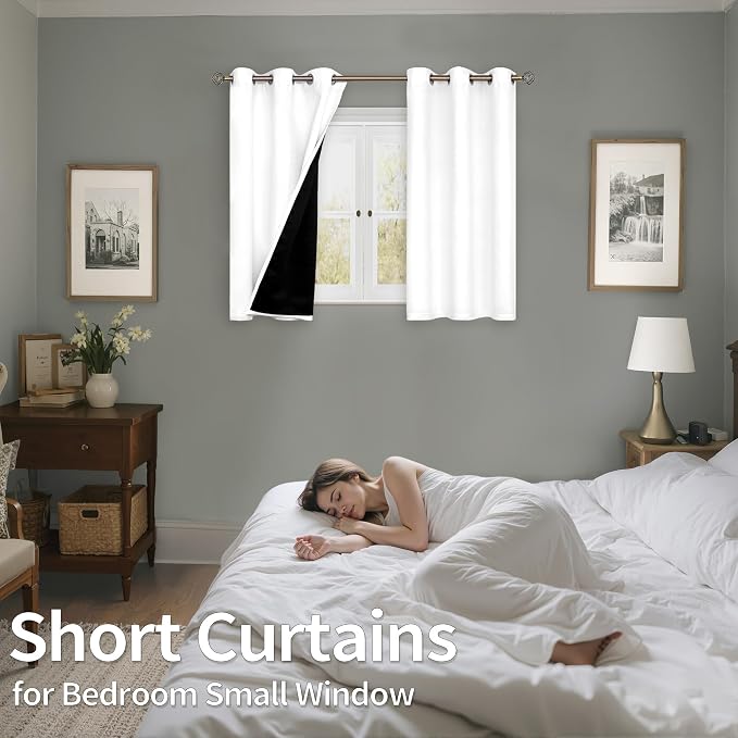 BGment Short 100% Blackout Curtains - Image 2