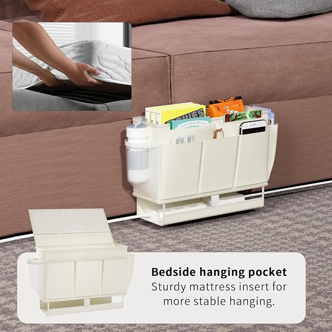 Bedside Caddy Organizer, Bed Caddy - Image 4