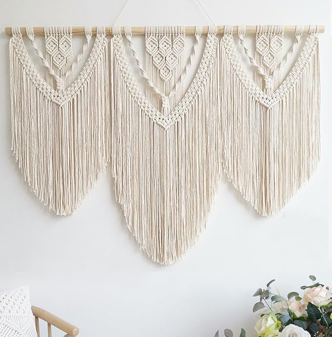 Achart Macrame Wall Hanging Large- Boho Wall Decor- large wall art- Wall Decor by Achart