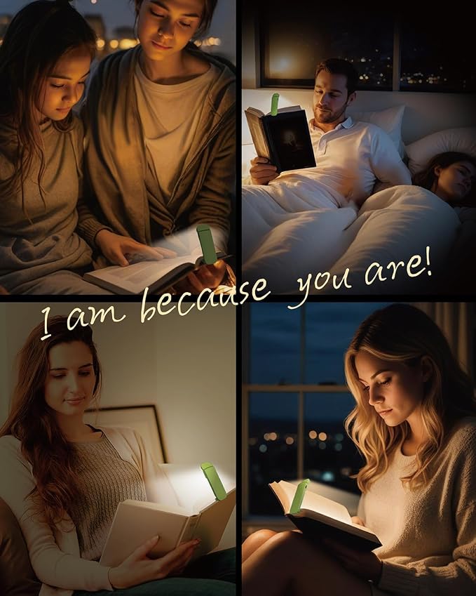 HEMONNKAM Book Reading Light, Rechargeable Clip on Booklight, Eye Caring 3 - Image 9