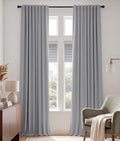 PONY DANCE Extra Long Blackout Curtains 108 inches Long by PONYDANCE