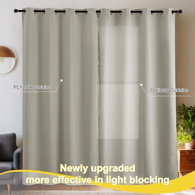 NICETOWN Grommet Blackout Curtains - Image 6