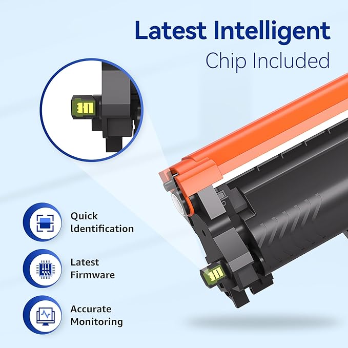 Valinkso TN830XL Toner Cartridge and DR830 Drum Unit Compatible with HL-L2405W HL-L2460DW HL-L2480DW DCP-L2640DW MFC-L2760DW MFC-L2820DWXL MFC-L2900DW Printers (2 Toner,1 Drum)