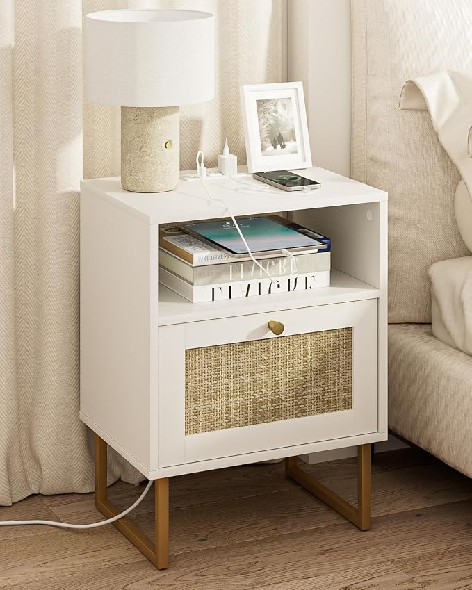 Masupu Extra Large Rattan Nightstand by Masupu