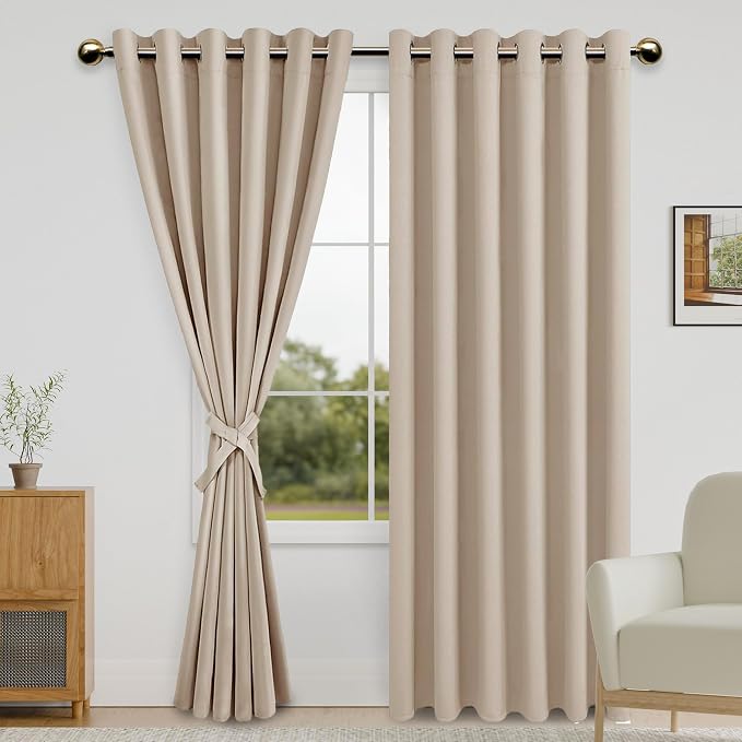 DWCN Blackout Curtains for Bedroom by DWCN