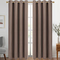 Diraysid Cappuccino Grommet Blackout Curtains by Diraysid%2C+refresh+your+life