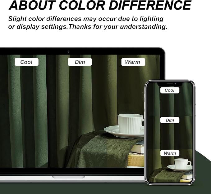 Moss Green Soft Velvet Pinch Pleat Blackout Curtains 102 Inches Long Soundproof - Image 8