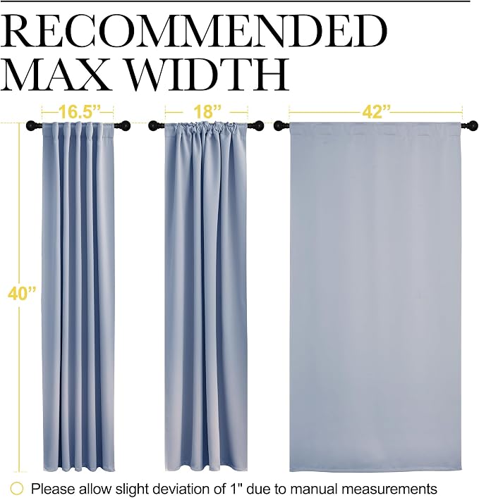 NICETOWN Blackout Window Curtains - Image 7