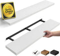 BAYKA White Floating Shelves 47.2in, Wall Mounted by Bayka