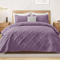 Exclusivo Mezcla California King Size Quilt, Dusty Lavender | Soft Bedspreads by ExclusivoMezcla