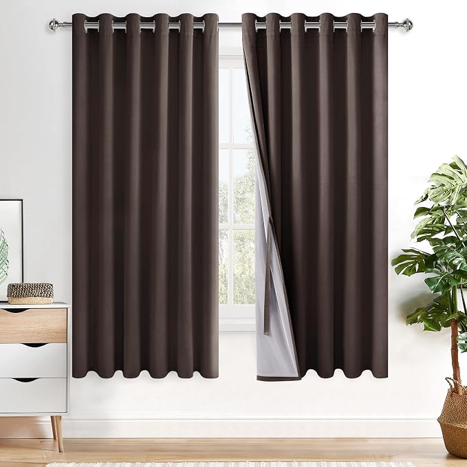 XWZO 100% Blackout Curtains by XWZO