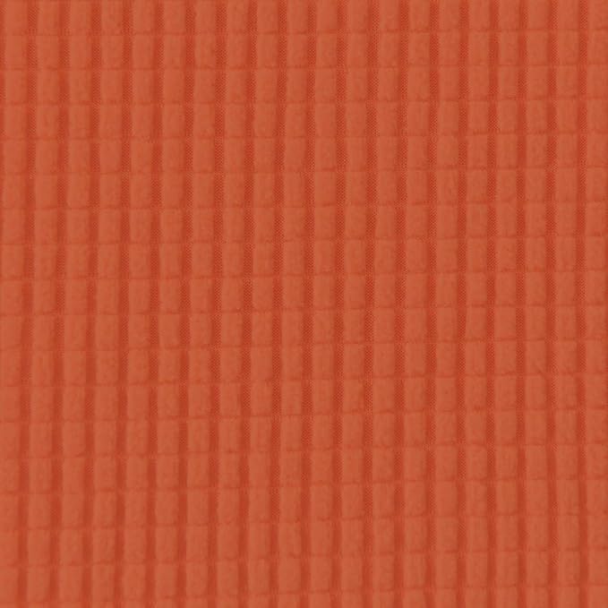 Easy-Going Stretch Loveseat Slipcover 1-Piece Sofa Cover Furniture Protector Couch Soft with Elastic Bottom for Kids Polyester Spandex Jacquard Fabric Small Checks (Loveseat, Orange)