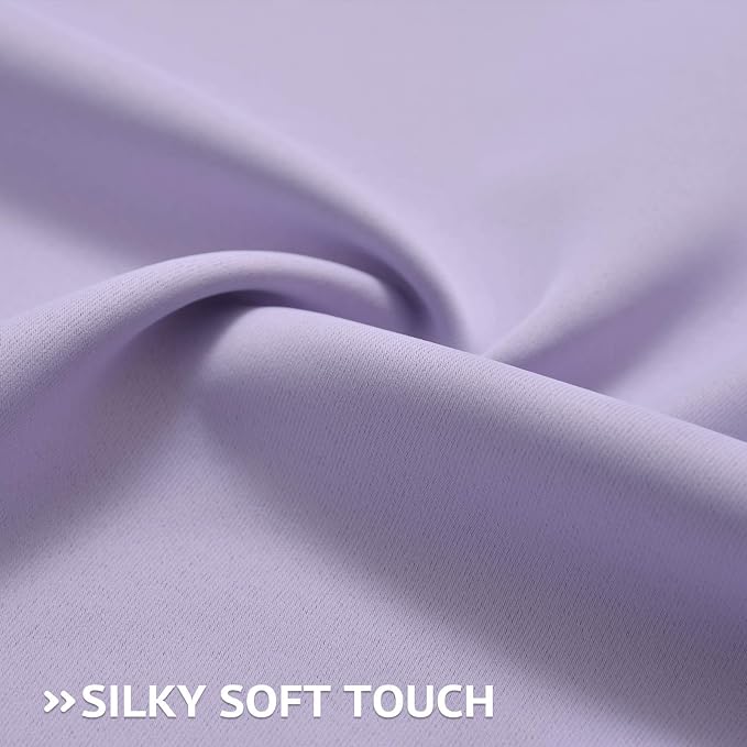 COSVIYA Curtains 84 inch Length 2 Panels Grommet Room Darkening, Thick - Image 5