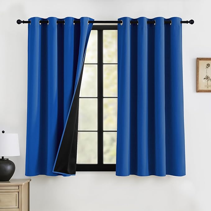 RYB HOME 100% Blackout Curtains by RYBHOME