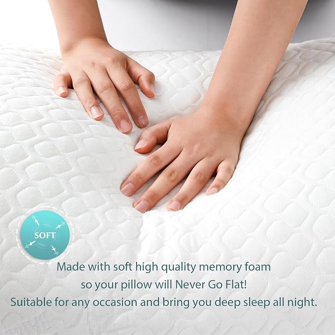 Extra Long Body Pillow Memory Foam 180x50cm – Firm King Size Body Pillows - Image 5