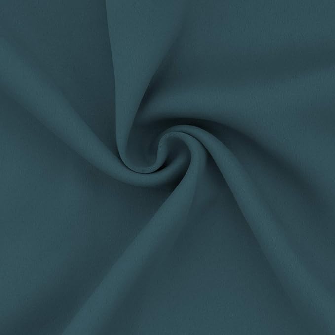 Easy-Going Thermal Grommet Blackout Curtains, 2 Panels 52x96 in, Noise Reduction - Image 6