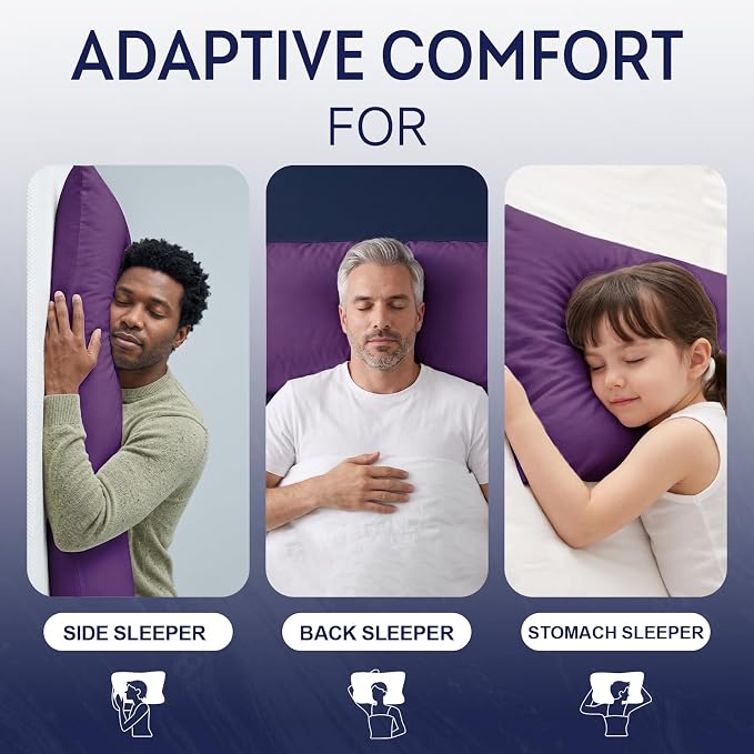DOWNCOOL Large Body Pillow Insert- Breathable Full Body Pillow - Image 5